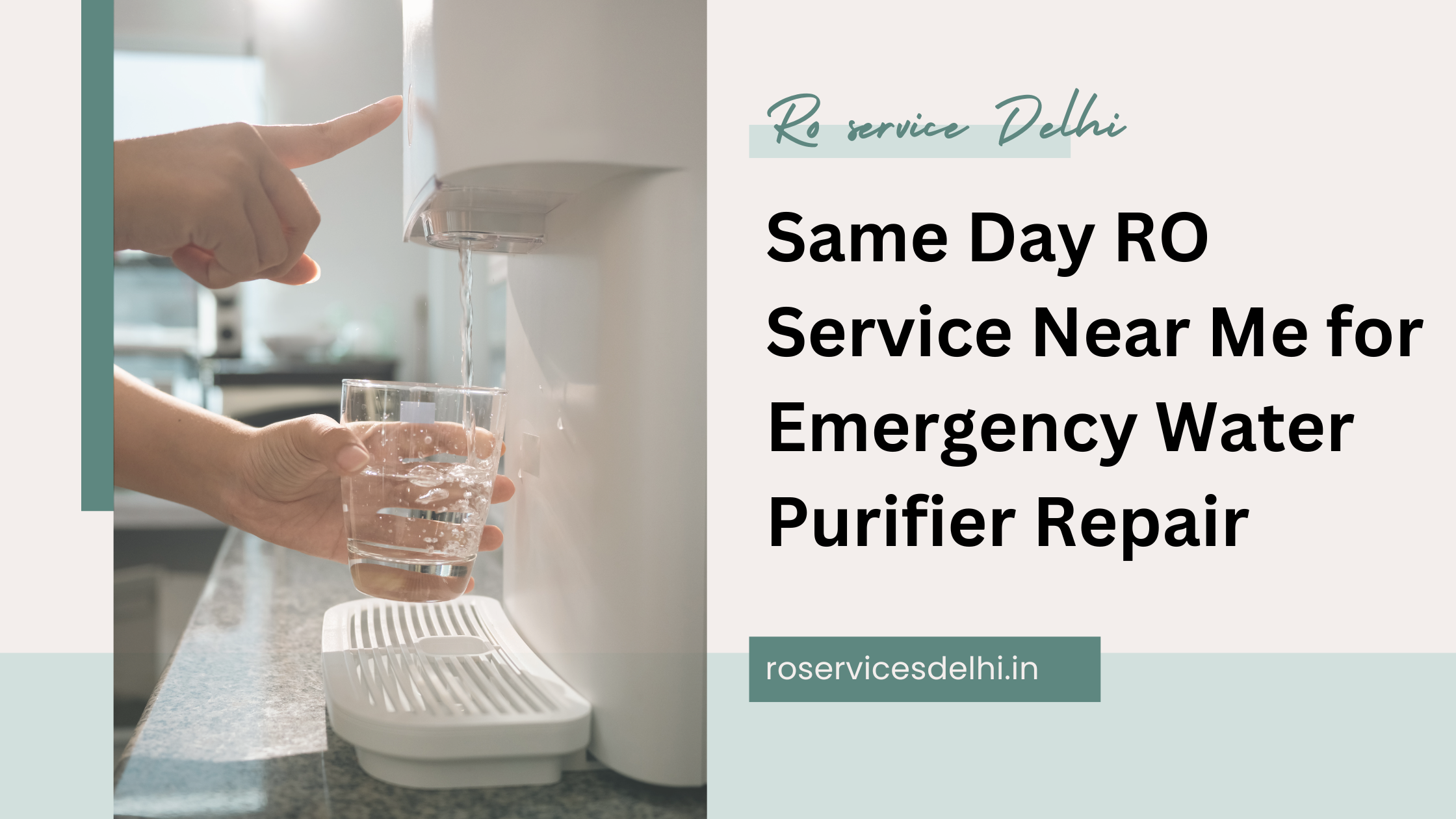 ro water purifier service near me