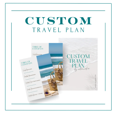 Customized Travel Planning