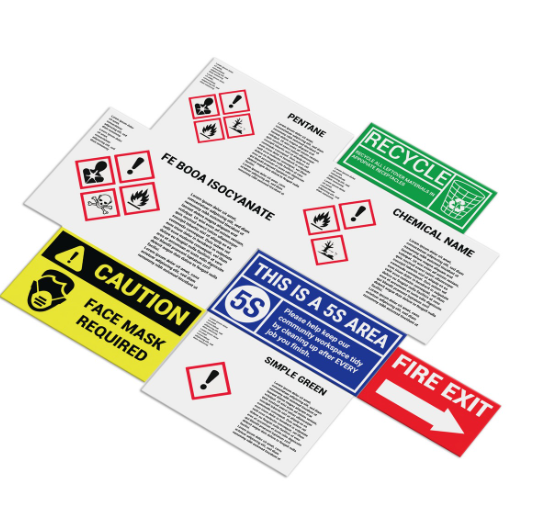 Hazardous Material Labels