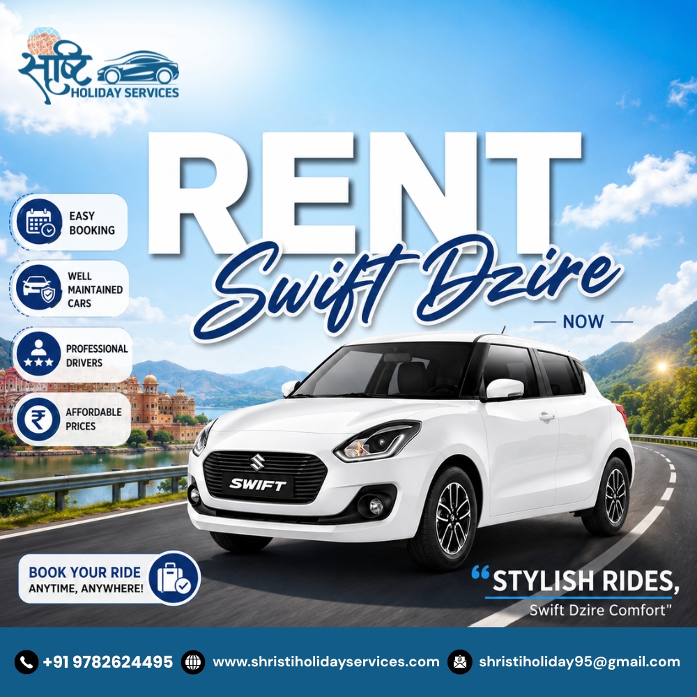Swift Dzire Hire in Jaipur