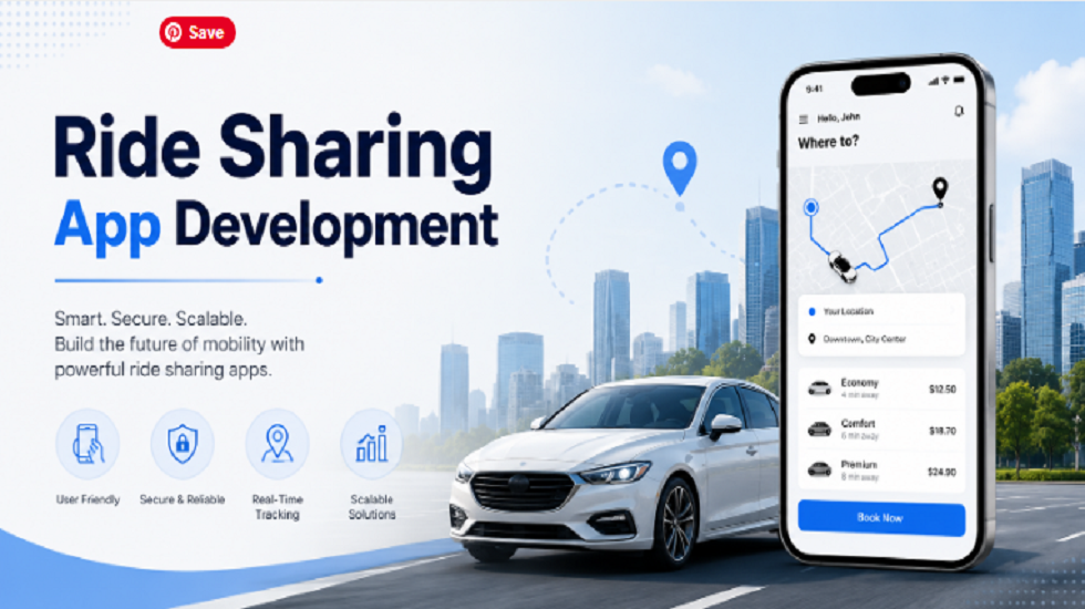 Ride sharing app development