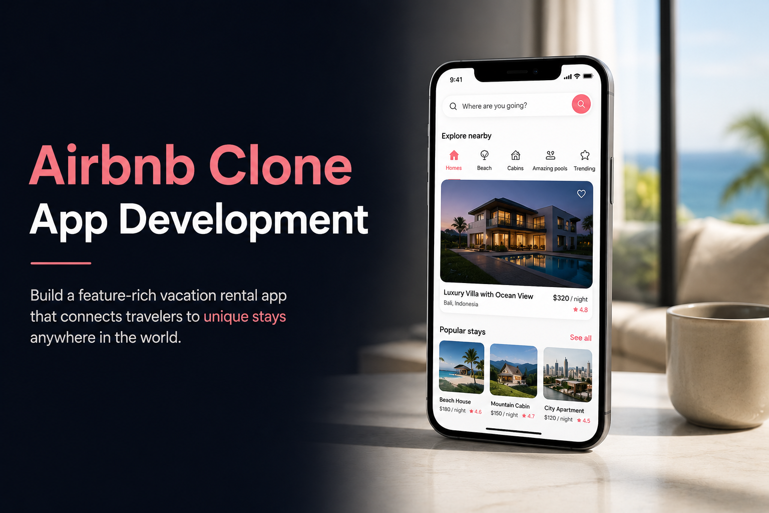 Airbnb Clone App Development