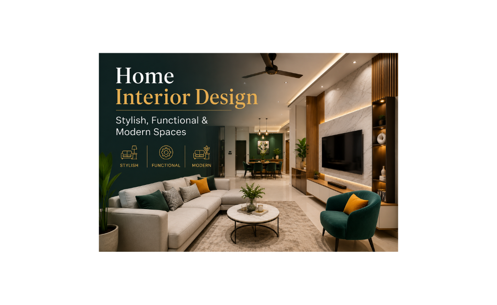 Home Interior Design | Stylish, Functional & Modern Spaces